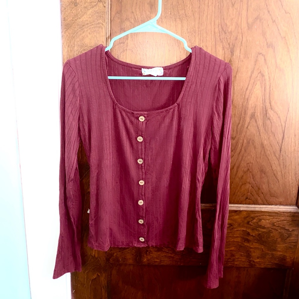 long sleeve button up